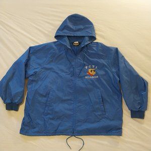 Vintage Passaic County Technical Institute PCTI Bulldogs XXL Windbreaker Jacket